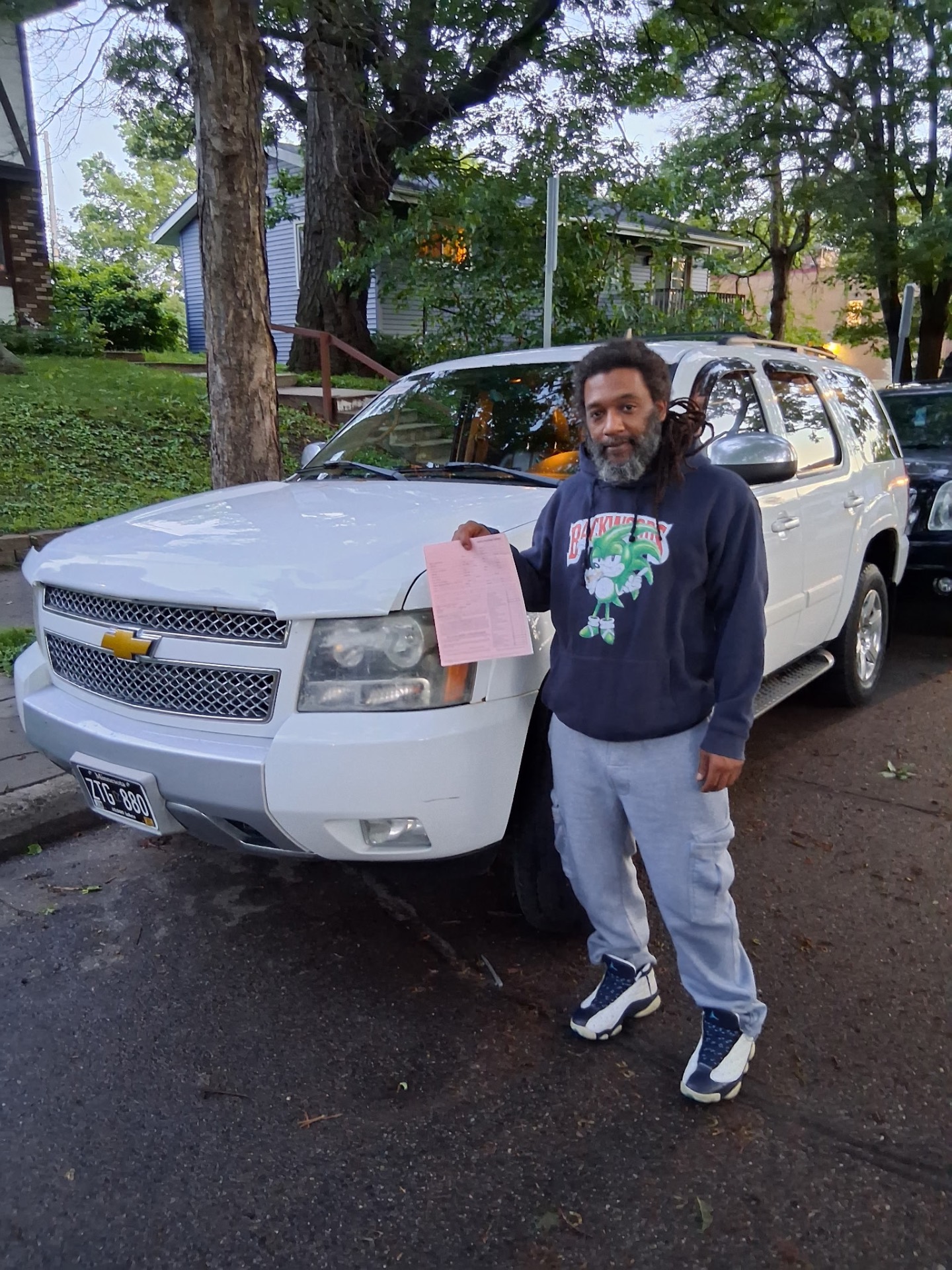Happy Customer with their Chevy Tahoe